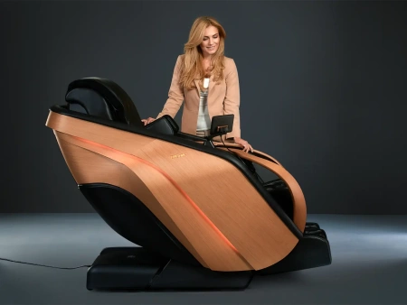 Ультра премиум массажное кресло D_Core 2 Черный