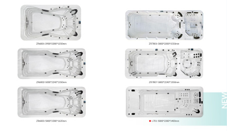 Плавательный спа бассейн Lovia Spa ZR7807