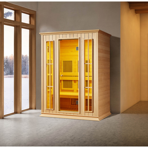 Инфракрасная сауна Mexda WS-1703SR красный кедр 1500*1050*2000